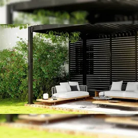 BEST Freizeitmöbel Louvre Wand 93 cm anthrazit