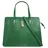 Cluty Henkeltasche Leder Green