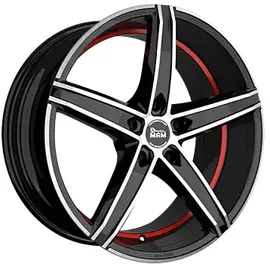 mam wheels OX-18 8,5 x 19 5 x 108 ET45 Rot/Schwarz Poliert