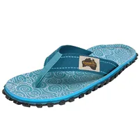 Gumbies Zehentrenner | Modell Original | Farbe Turquoise Swirls | Gr. 36 - 36 EU