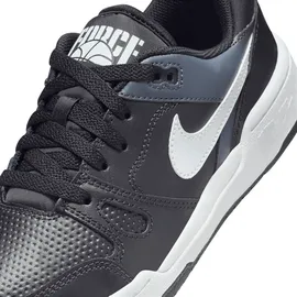 Nike Full Force Low Kinder Schwarz/Weiß 39