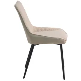 Möbilia Stuhl 2er-Set beige