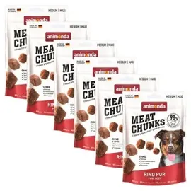 Animonda Meat Chunks Rind pur 6 x 80 g