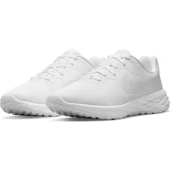 NIKE Revolution 6 Road Laufschuhe Herren white/white-white 48.5