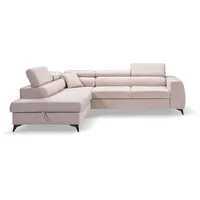 Next collection Ecksofa mit Schlaffunktion Bettkasten Verstellbare Kopfstützen Piero