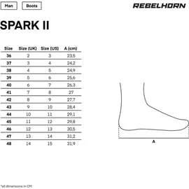 Rebelhorn Spark 2 Schwarz/Gelb 38