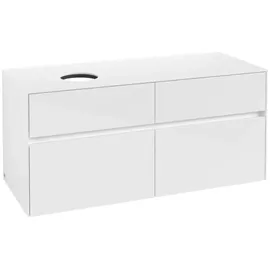 Villeroy & Boch Collaro Waschbeckenunterschrank C04200DH 160 x 55 cm Glossy White