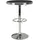 Wohnling Bartisch rund 60 x 68 cm Schwarz