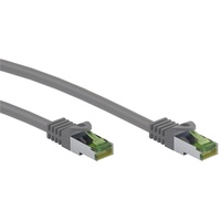 Goobay 61121 Netzwerkkabel Grau 15 m Cat8.1 S/FTP Rohkabel,