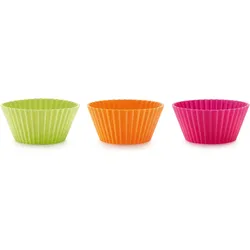 Lekue Muffinformen bunt aus Silikon 12 St.