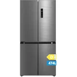 Midea MDRF632FID46 Multi Door Kühl-/Gefrierkombination/ 177,5cm Höhe /83,3cm Breit/65,3cm Tiefe/NoFrost/295 kWh/Jahr /305L Kühlteil/169L Gefrierteil/Plasma Pure/Inverter Compressor/Vario Box
