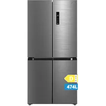 Midea MDRF632FID46 Multi Door Kühl-/Gefrierkombination/ 177,5cm Höhe /83,3cm Breit/65,3cm Tiefe/NoFrost/295 kWh/Jahr /305L Kühlteil/169L Gefrierteil/Plasma Pure/Inverter Compressor/Vario Box