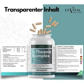 Exvital L-Theanin Komplex Kapseln 180 St.