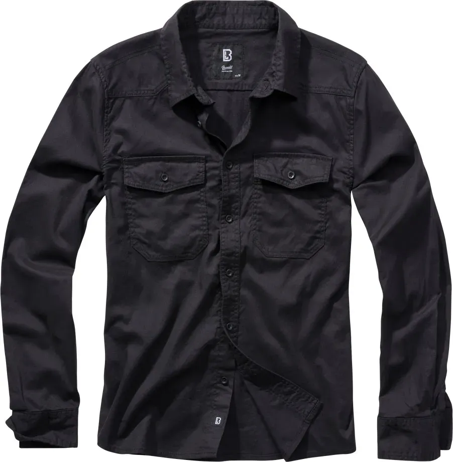 Brandit Flanell, chemise - Noir - 3XL