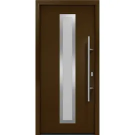 Hörmann EcoStar ISOPRO IP 700S rechts 110 x 210 cm terrabraun