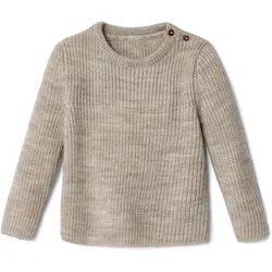 Tchibo - Kinder-Wollpullover - Baby - Gr. 74/80 - beige