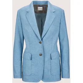 Madeleine Eleganter Businessblazer mit Reverskragen in stahlgrau / rauchblau | Gr.: 38