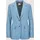 Madeleine Eleganter Businessblazer mit Reverskragen in stahlgrau / rauchblau | Gr.: 38