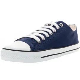 Ethletic Trainer White Cap Lo Cut Damen Blau 37