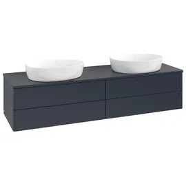 Villeroy & Boch Waschbeckenunterschrank Antao 160 x 36 x 50 cm Midnight Blue Matt