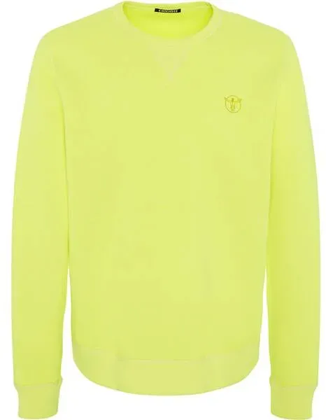 CHIEMSEE Sweatshirt in klassischer Passform, SafetyYellow, S