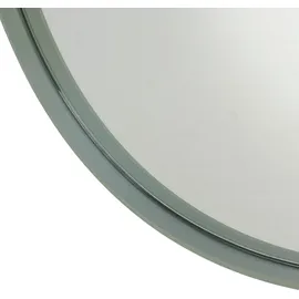 Spinder Spiegel SPINDER DESIGN "DONNA 5", grün (dusty grün), B:90cm H:90cm T:6cm Ø:90cm, Stahl, glasspiegel, Spiegel, Wandspiegel aus Stahl