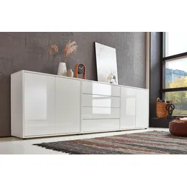 BMG Möbel Sideboard Mailand Set 5 237 x 73 x 33 cm Weiß