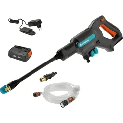 Gardena Akku-Mitteldruckreiniger AquaClean 24/18V P4A Ready-To-Use Set (14800-20)