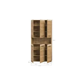 xonox.home Mehrzweckschrank 90 x 185 cm mehrfarbig