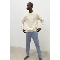 ECOALF für Herren. GASTPLANT0822MS23-224 Weißes Sweatshirt für Pflanzen (XL), Lässig, Langarm, Bio-Baumwolle, Nachhaltig, Recycelte Baumwoll