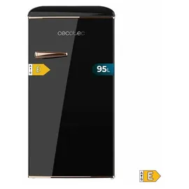 Cecotec Bolero Coolmarket TT Origin 95 Mini-Retro-Kühlschrank 95 l 893 mm hoch Schwarz