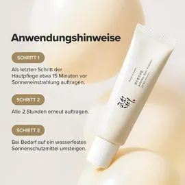 Beauty of Joseon Sonnenschutzcreme Relief Sun Rice + Probiotics Creme LSF 50+ 100 ml