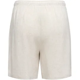 ONLY CARMAKOMA Carsiesta Mw Pull-Up Lin Bl Shorts grau 46