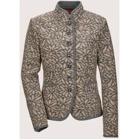 Madeleine Verkürzter Wollblazer mit Stehkragen, Taschen in taupe / graphit), | Gr.: 46