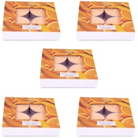 pajoma Maxi Teelichte Mango-Orange, 20er Pack (5 x 4er Pack Maxi Teelichte)