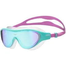 Arena The One Mirror Schwimmbrille blau lila Einheitsgröße