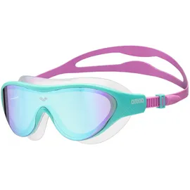 Arena The One Mirror Schwimmbrille blau lila Einheitsgröße