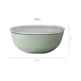 Mepal Servierschale Silueta 5000 ml Polypropylen Salbei
