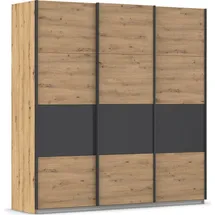 OTTO home Schwebetürenschrank Cortona 203 x 210 x 62 cm Grau
