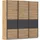 OTTO home Schwebetürenschrank Cortona 203 x 210 x 62 cm Grau