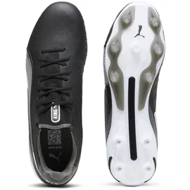 Puma King Ultimate FG/AG Herren Black/White/Cool Dark Gray 39