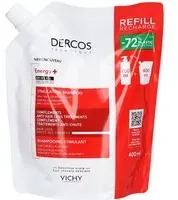 VICHY Dercos Energy + Shampooing Energisant Eco-Recharge 400 ml