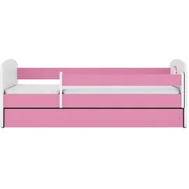 raumhirsch furniture Kinderbett Prinzessin 80 x 180 cm Holzwerkstoff rosa