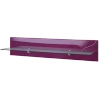 Vladon Wandregal Bari 98 x 20 x 19 cm Lila