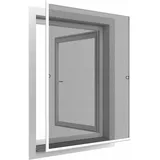 Easy Life Insektenschutzgitter Aluminiumrahmen 120 x 140 cm Weiß
