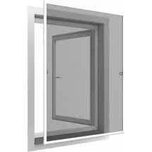 Easy Life Insektenschutzgitter Aluminiumrahmen 120 x 140 cm Weiß