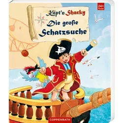Coppenrath Die große Schatzsuche - Käpt'n Sharky (Pappbilderbuch)