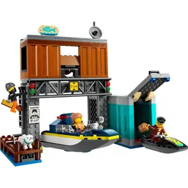 LEGO City Polizeischnellboot und Ganovenversteck 60417