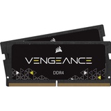 Corsair Vengeance SODIMM 32GB (2x16GB) DDR4 3200MHz C22 Speicher für Laptop/Notebooks - Schwarz