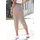 vivance by lascana Jerseyrock Damen Bedruckt Braun/Creme 40